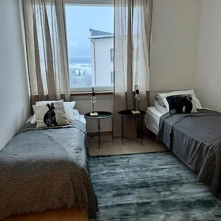 Arctic River View Flat By Lapland Host דירה