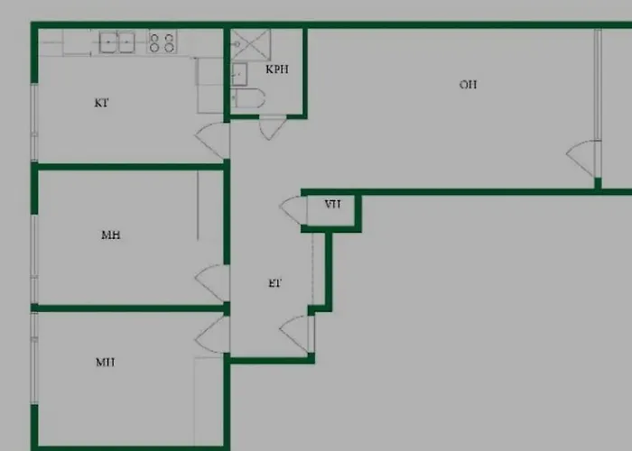 Διαμέρισμα Ylimmaen Kerroksen Tilava Kolmio Jokinaekymaellae *